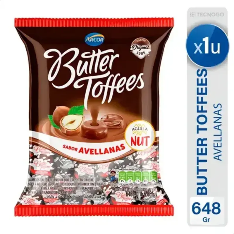 CARAMELOS MISKY TOFFES 648g LECHE