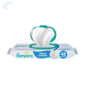toallitas húmedas pampers higiene completa (pack x 48u) (caja x 12u)