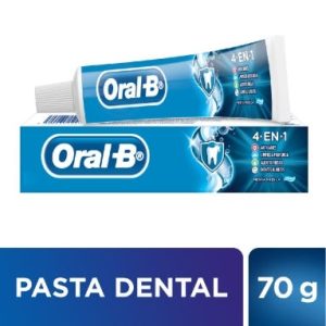 pasta dental oral b 4 en 1 menta suave 70g (caja x 24u)