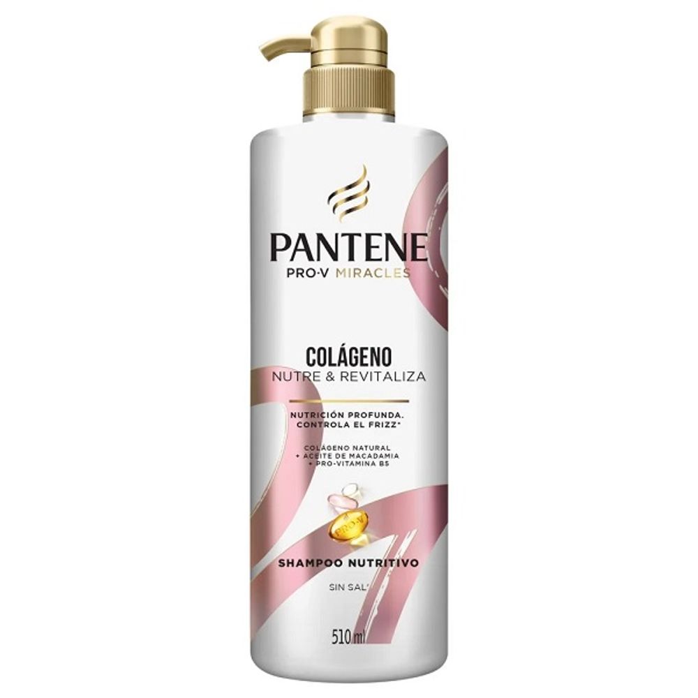 shampoo pantene pro v colágeno 510ml (caja x 12u) shampoo pantene pro v colágeno 510ml (caja x 12u)