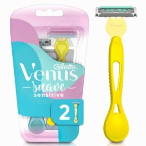 afeitadora gillette simply venus 3 sensitive (pack x 2u) (caja x 24u)