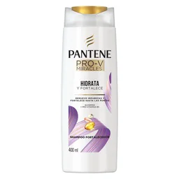 shampoo pantene pro v hidratación y fuerza 400ml (caja x 12u)