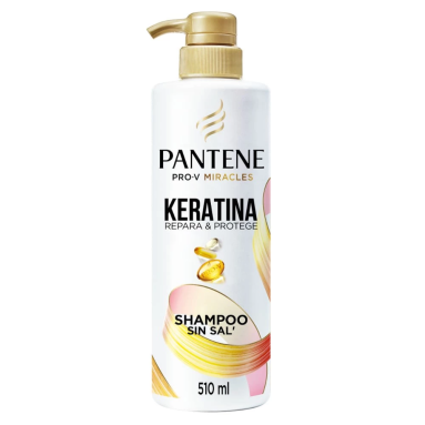 shampoo pantene pro v keratina 510ml (caja x 12u)