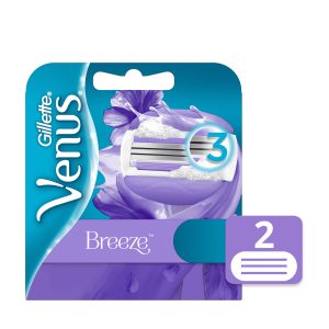 repuesto gillette venus breeze cartuchos para depilar x2