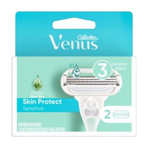 afeitadora gillette venus sensitive (pack x 2u) (caja x 24u)