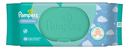 toallitas húmedas pampers aroma (pack x 48u) (caja x 12u)