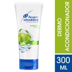 acondicionador head & shoulders 300ml manzana (caja x 12u)