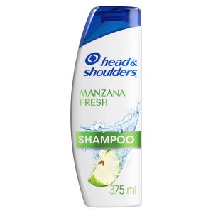 shampoo head & shoulders 375ml manzana (caja x 12u)