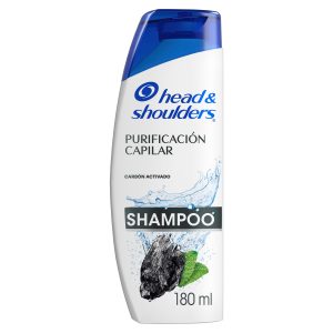shampoo head & shoulders 180ml purificación capilar (caja x 12u)