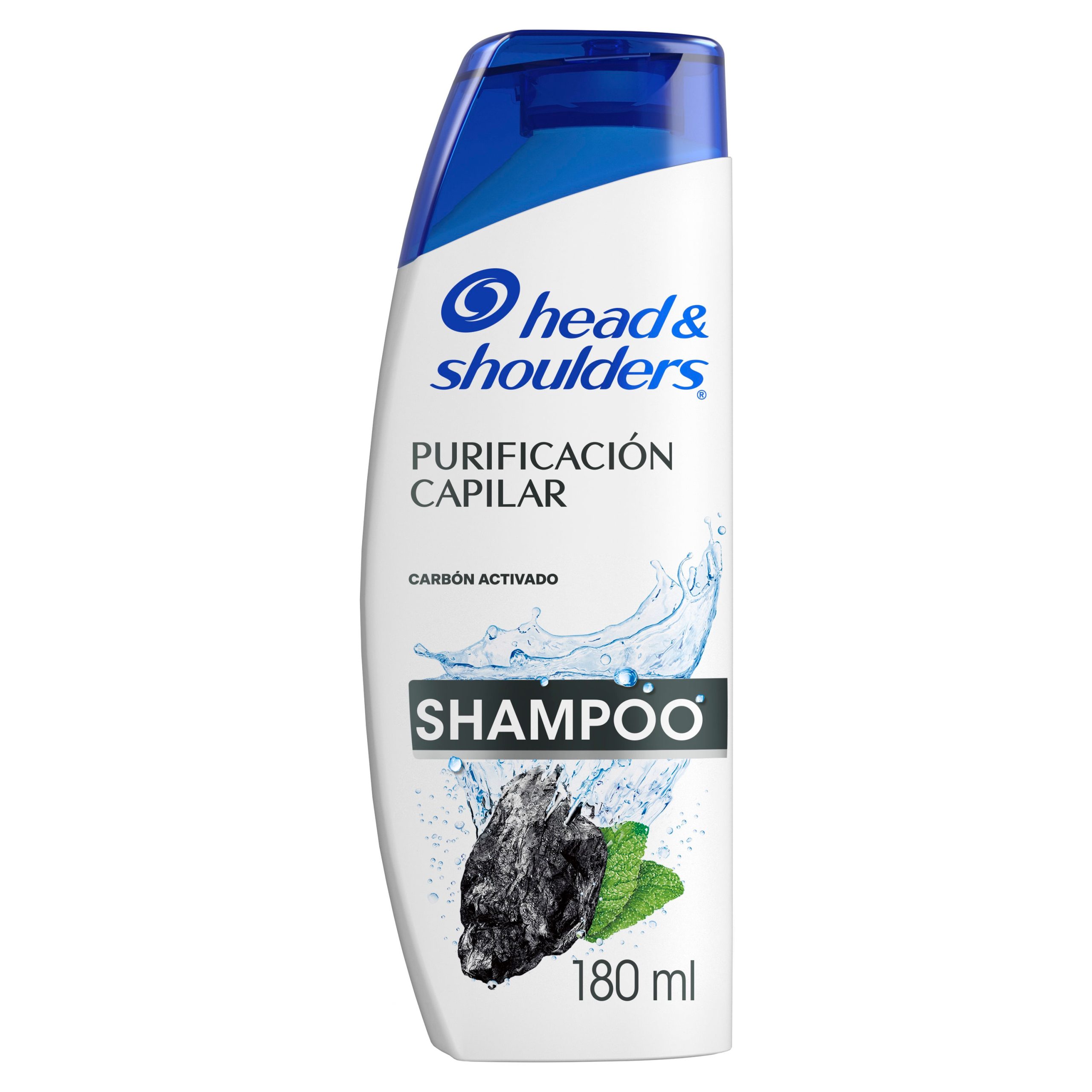 shampoo head & shoulders 180ml purificación capilar (caja x 12u)
