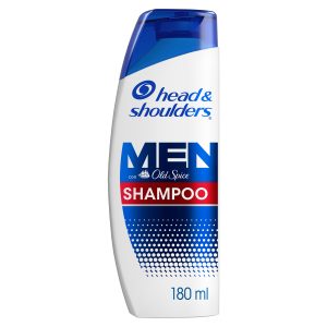 shampoo head & shoulders 180ml old spice (caja x 12u)