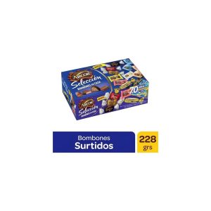 surtido de bombones arcor variedad chocolate 300g (caja x 10u)