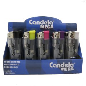 encendedor candela transparente (display x 25u)