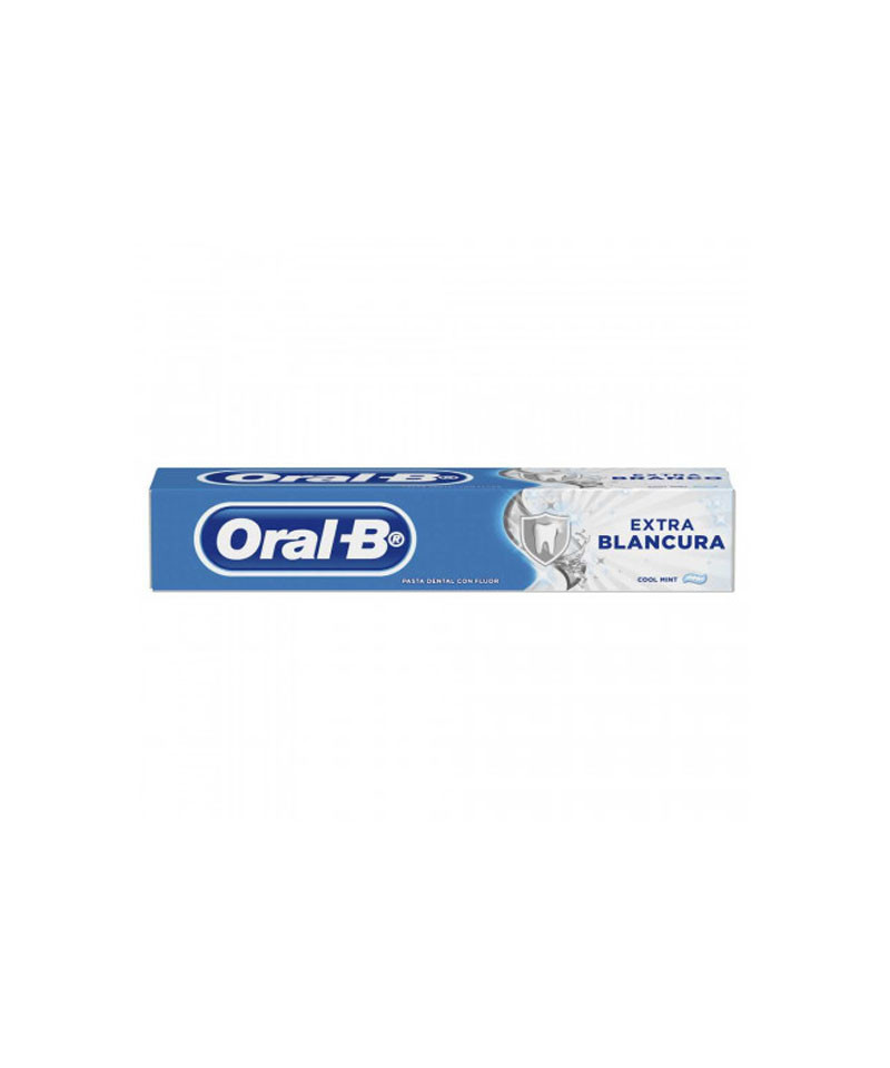 pasta dental oral b extra blanco 70g (caja x 24u)