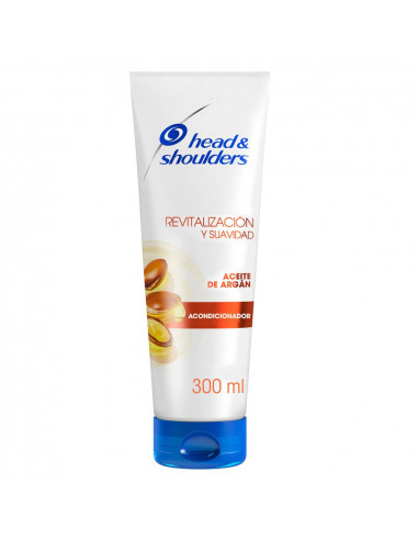 acondicionador head & shoulders 300ml argán (caja x 12u)