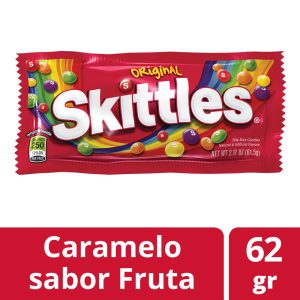 caramelos skittles original (rojo) 61.5g (display x 36u)