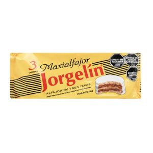 alfajor jorgelin triple glaseado x 24u