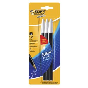 bolígrafo bic opaco trazo grueso negro (caja x 50u)