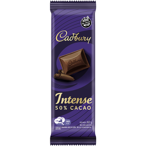 chocolate cadbury intense 162gr x24u