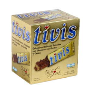 cubanitos tivis 25g (display x 20u)