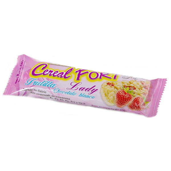 barra de cereal fort light lady 20g (display x 24u) barra de cereal fort light lady 20g (display x 24u)