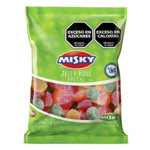 gomitas misky jelly roll x1kg