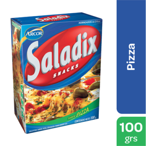 snacks saladix horneados pizza 100g (caja x 24u)