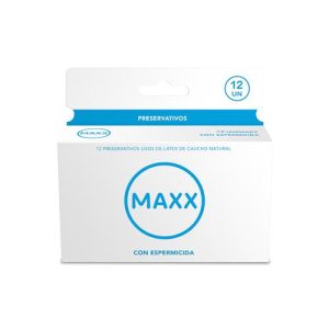 preservativo maxx espermicida (caja x 3u) (display x 12 cajas)