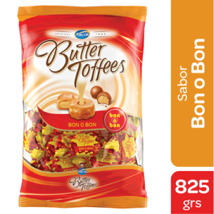 caramelos butter toffees bon o bon x 822gr