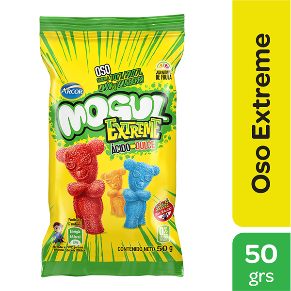 gomitas mogul ositos xtreme x 10u x 10 gomitas mogul ositos xtreme x 10u x 10