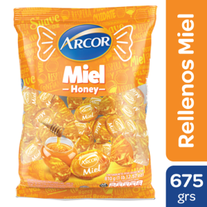 caramelos miel cristal x675g.