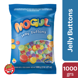 gomitas mogul jelly buttons x 1kg.