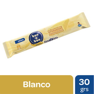 bon o bon oblea de chocolate blanco x 20u x 20