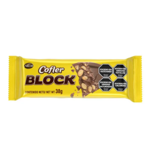 chocolate cofler block mani 40g x60u