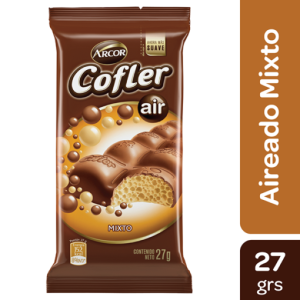 chocolate cofler aireado mixto 27g x 20u x 20