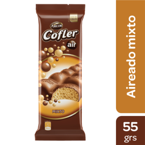 chocolate cofler aireado mixto 55gr x 10