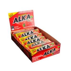 chicle alka fruta x20u