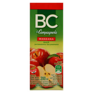 jugo baggio manzana 200ml x 18u