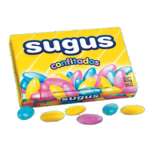 caramelos sugus confitados x 30u x 30