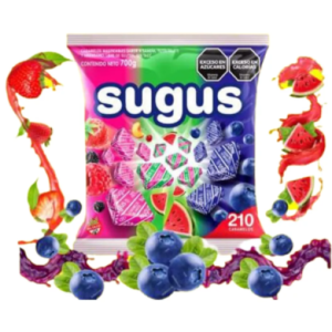 caramelos masticables sugus surtido especial x700gr
