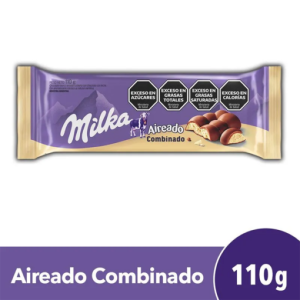 chocolate milka combinado leger 110gr x 24u