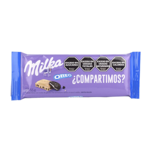 chocolate milka oreo blanco 55gr x 21u
