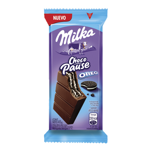 chocolate milka pause oreo 45gr x 24u chocolate milka pause oreo 45gr x 24u
