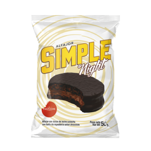 alfajor fantoche simple caja x12 unidades