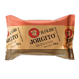 alfajor jorgito chocolate x 24