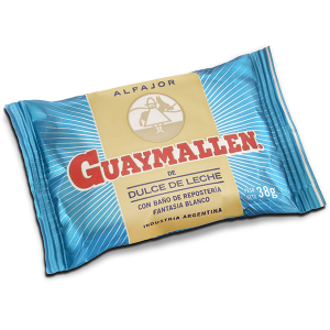 alfajor guaymallén blanco x 40