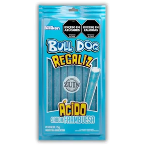 gomitas regaliz frambuesa acidas 75gr x24u