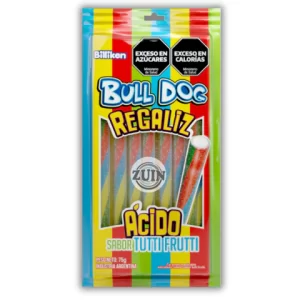 gomitas regaliz tutti frutti acidas 75gr x24u