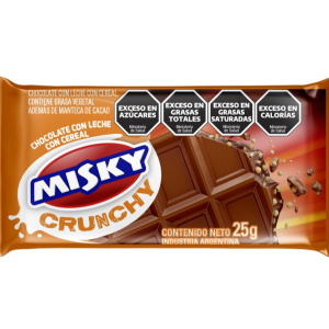 chocolate misky crunch 25g