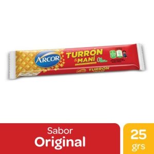 turrón arcor clásico 25gr x 50